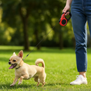 Guia Retrátil Automática para Cães e Gatos – 3 m / 5 m | Tailzinho