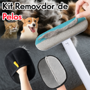 Kit Removedor de Pelos Reutilizável – Escova e Luva 2 em 1 para Pets | Tailzinho