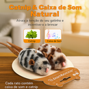 Rato Elétrico Interativo para Gatos – Brinquedo de Caça Inteligente e Divertido | Tailzinho
