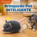 Rato Elétrico Interativo para Gatos – Brinquedo de Caça Inteligente e Divertido | Tailzinho