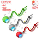 Bola Inteligente Interativa Recarregável para Gatos – Movimento Automático e Cauda Realista | Tailzinho