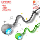 Bola Inteligente Interativa Recarregável para Gatos – Movimento Automático e Cauda Realista | Tailzinho