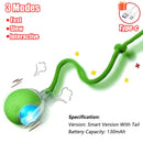 Bola Inteligente Interativa Recarregável para Gatos – Movimento Automático e Cauda Realista | Tailzinho